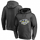 Men's Customized Nashville Predators Dark Gray All Stitched Pullover Hoodie,baseball caps,new era cap wholesale,wholesale hats